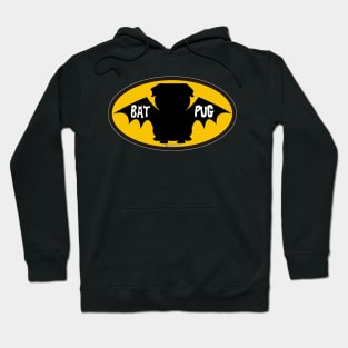 Bat Pug Hoodie